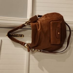 Coach hobo, light brown, soft leather